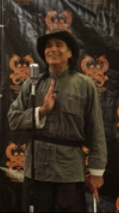 Kung Fu Cowboy performing Chinatown Kung Fu event.